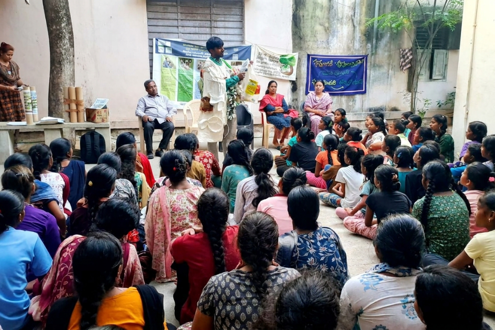 Bio-Enzyme & Eco Paper Bag Awareness Program